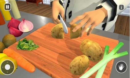 可以自己切菜炒菜的游戏有哪些