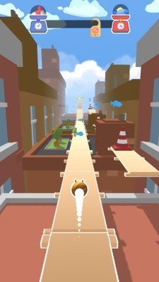 有一个游戏是一只猫跑酷游戏在哪里