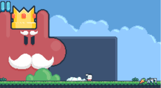 小时候有个单机游戏是只兔子的是什么