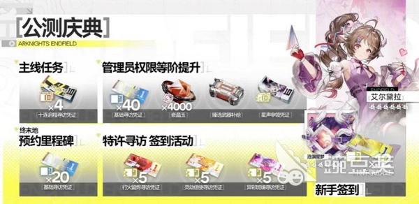 明日方舟终末地七日登录奖励汇总 终末地开服首周签到福利详情截图