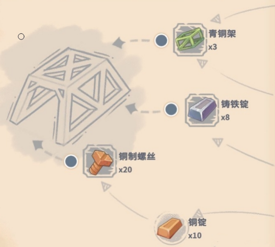 沙石镇时光手机版桥梁桁架制作教程 沙石镇时光手机版桥梁桁架如何制作