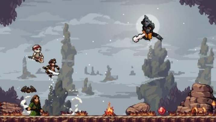 一个骑士拿着一把剑的2d游戏是什么 2026不用钱的骑士游戏推荐截图