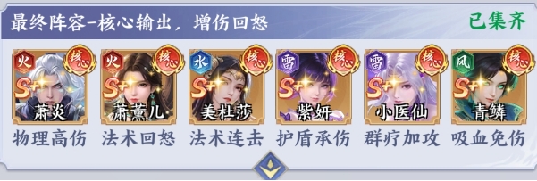 斗破苍穹阵容分享指南 斗破苍穹有哪几款阵容