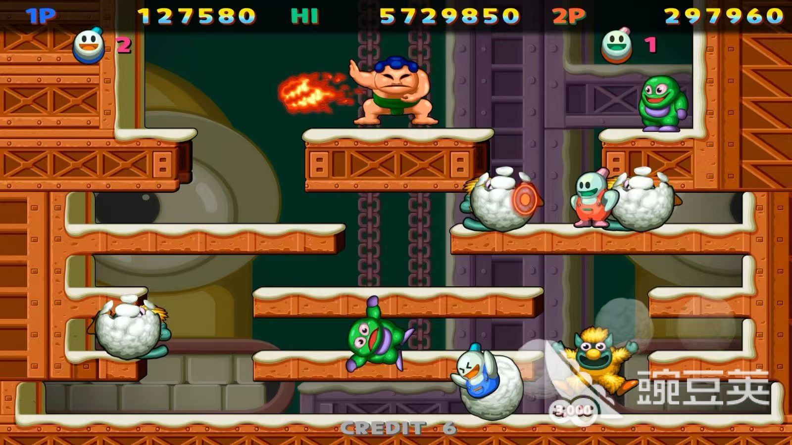 2026经典的雪人兄弟风格怀旧不用网络游戏分享