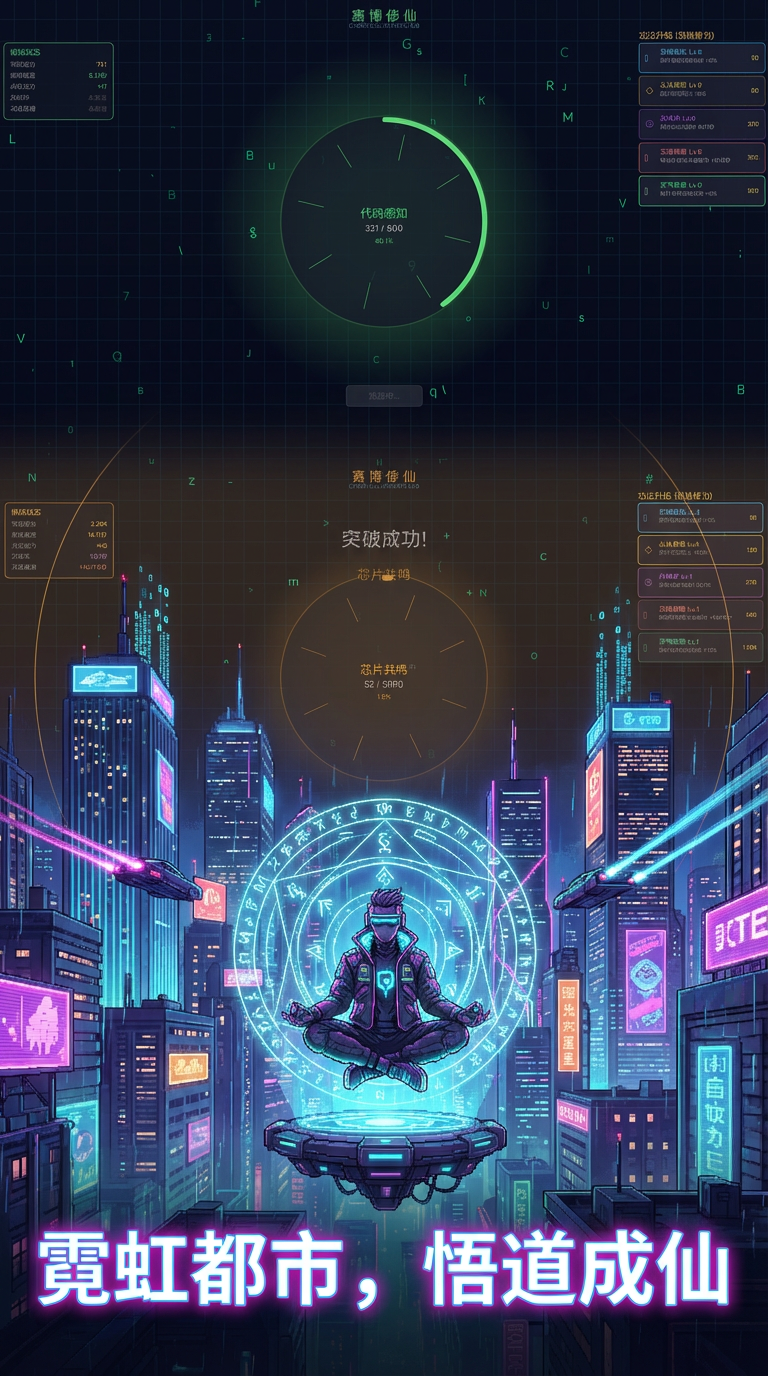 赛博修仙霓虹觉醒兑换码有没有 赛博修仙霓虹觉醒礼包码截图