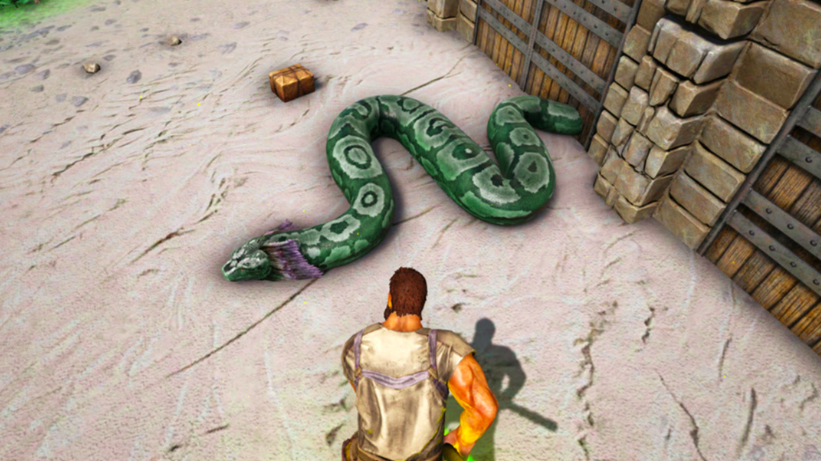 方舟生存进化游戏手机版泰坦巨蟒能够驯服吗 方舟生存进化手游巨蟒驯服教程截图