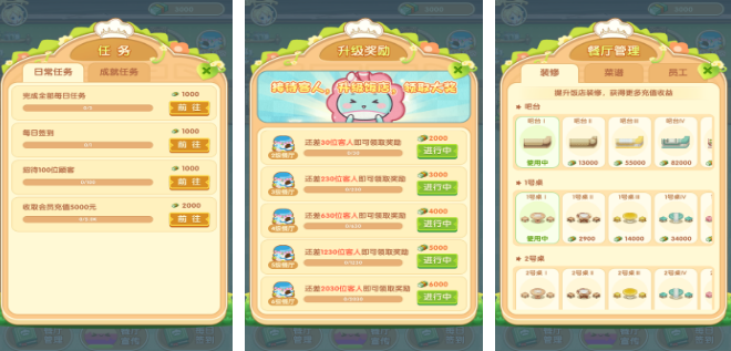 受欢迎的开餐厅能够扩建的游戏有哪几款 2026经典的开餐厅游戏手机版分享截图