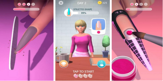 有趣的做美甲游戏有没有