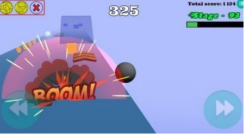 一个滚球闯关的游戏是什么