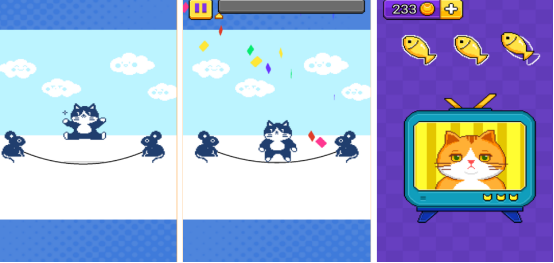 小猫玩的触屏游戏有哪些