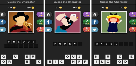 流行的猜人名游戏有哪些