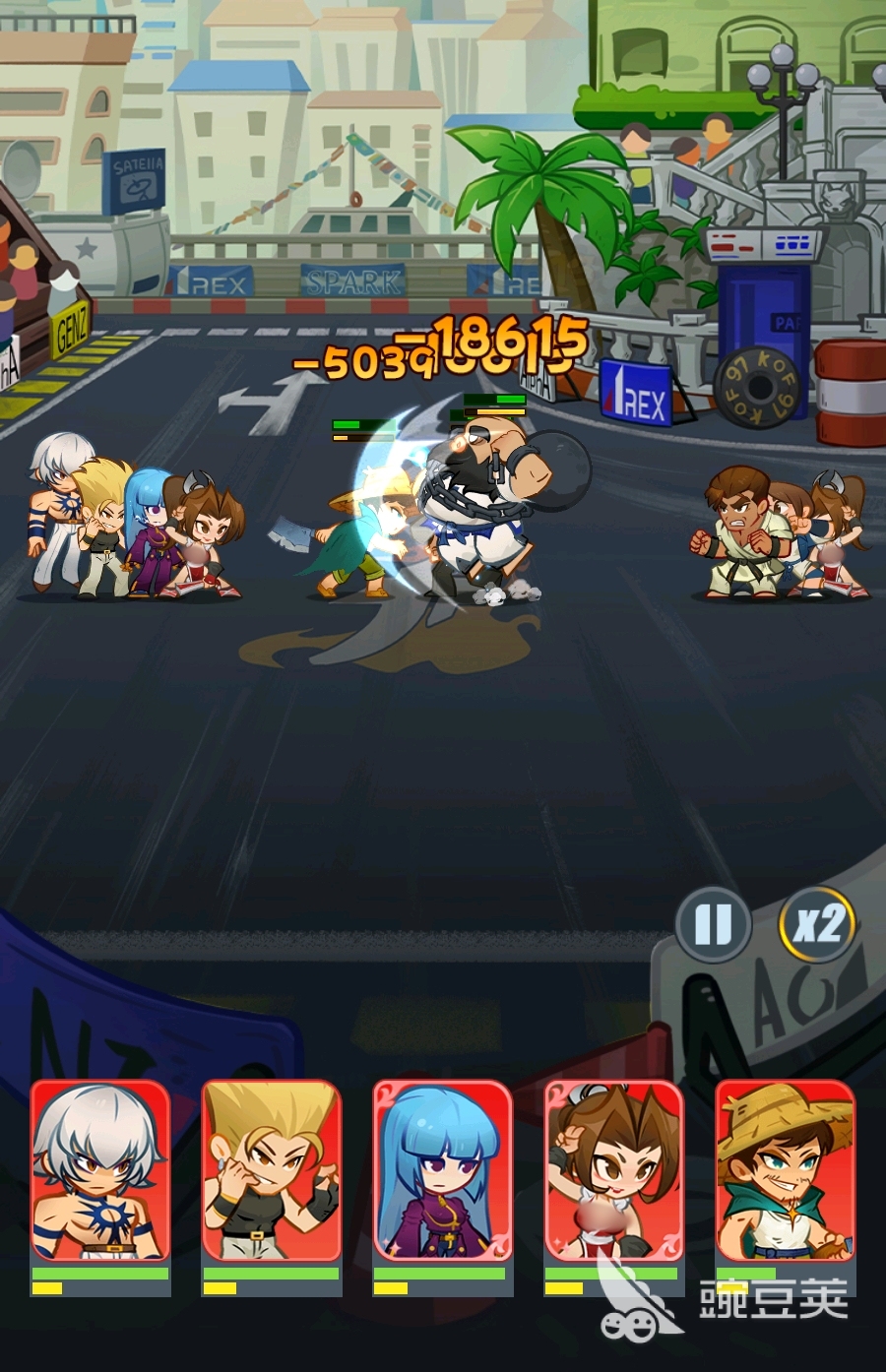 最强斗王乱斗街区通关教程 最强斗王乱斗街区高难度关卡速通技巧截图