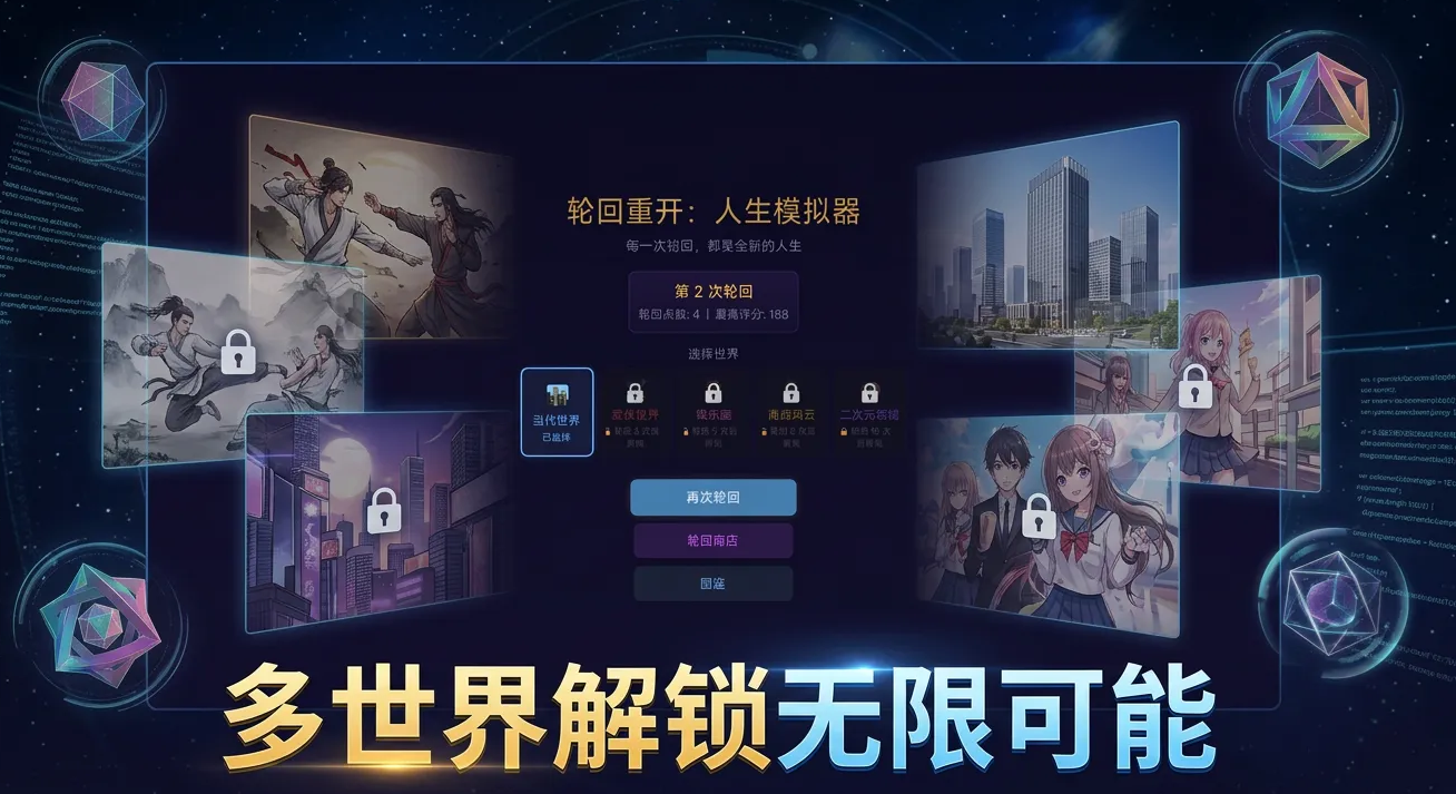 模拟宇宙之无限穿越下载安装链接推荐 模拟宇宙之无限穿越下载渠道分享截图
