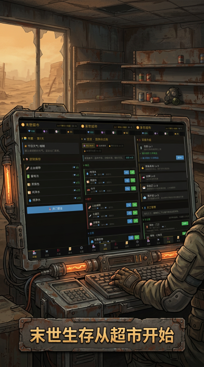 我在末世有间超市上线时间揭晓  我在末世有间超市核心玩法与特色系统详解截图