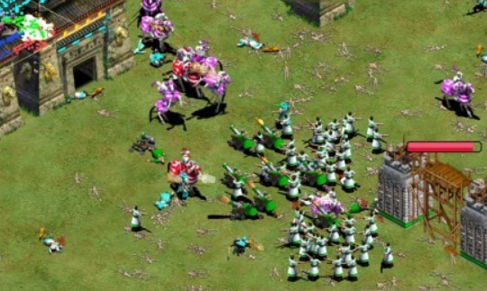 开局有一个城堡慢慢产小兵的游戏有什么