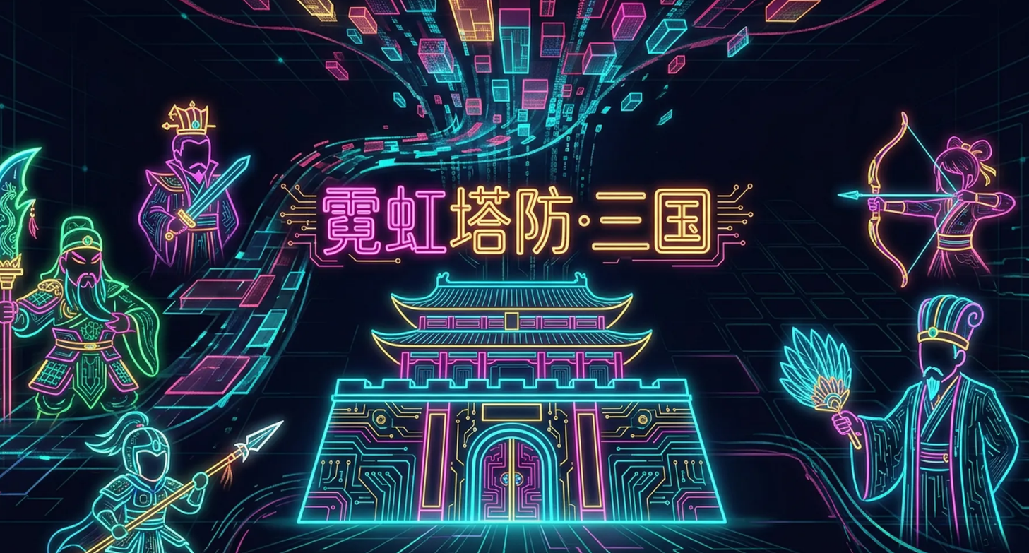 霓虹塔防三国下载安装链接推荐 霓虹塔防三国下载渠道分享截图