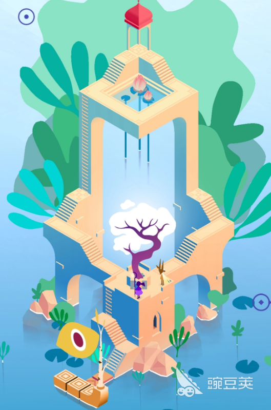 纪念碑谷3花朵关卡通关教程 纪念碑谷3双花解谜详细步骤与技巧截图