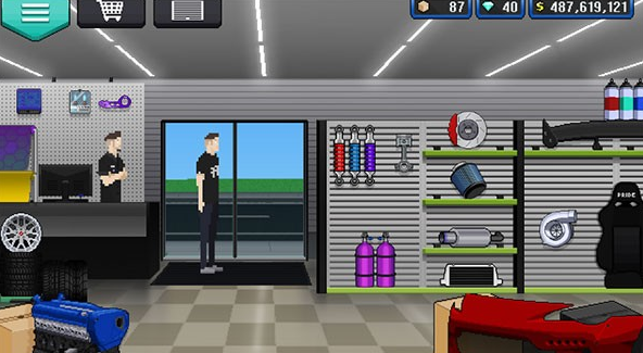 经典的像素赛车游戏在哪里下载 2026有趣的像素赛车游戏推荐截图