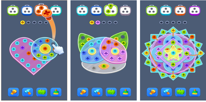 有趣的拧螺丝游戏下载推荐