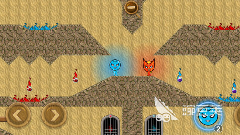 森林冰火人游戏排行前5 2026年最好玩的森林冰火人两个人合作闯关游戏分享截图