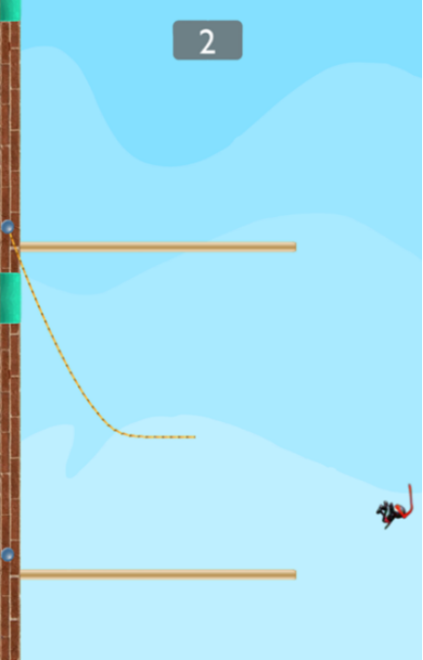 忍者左右跳的游戏叫什么