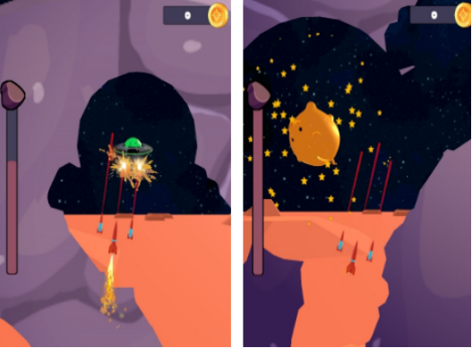 飞船在太空中采矿的游戏是什么