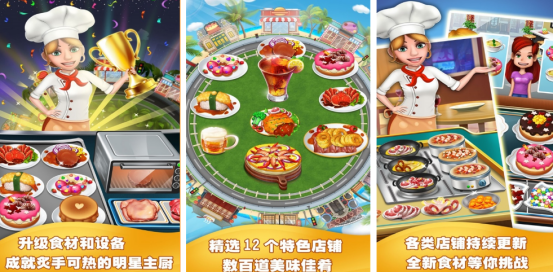 热门的美食烹饪家游戏有哪些