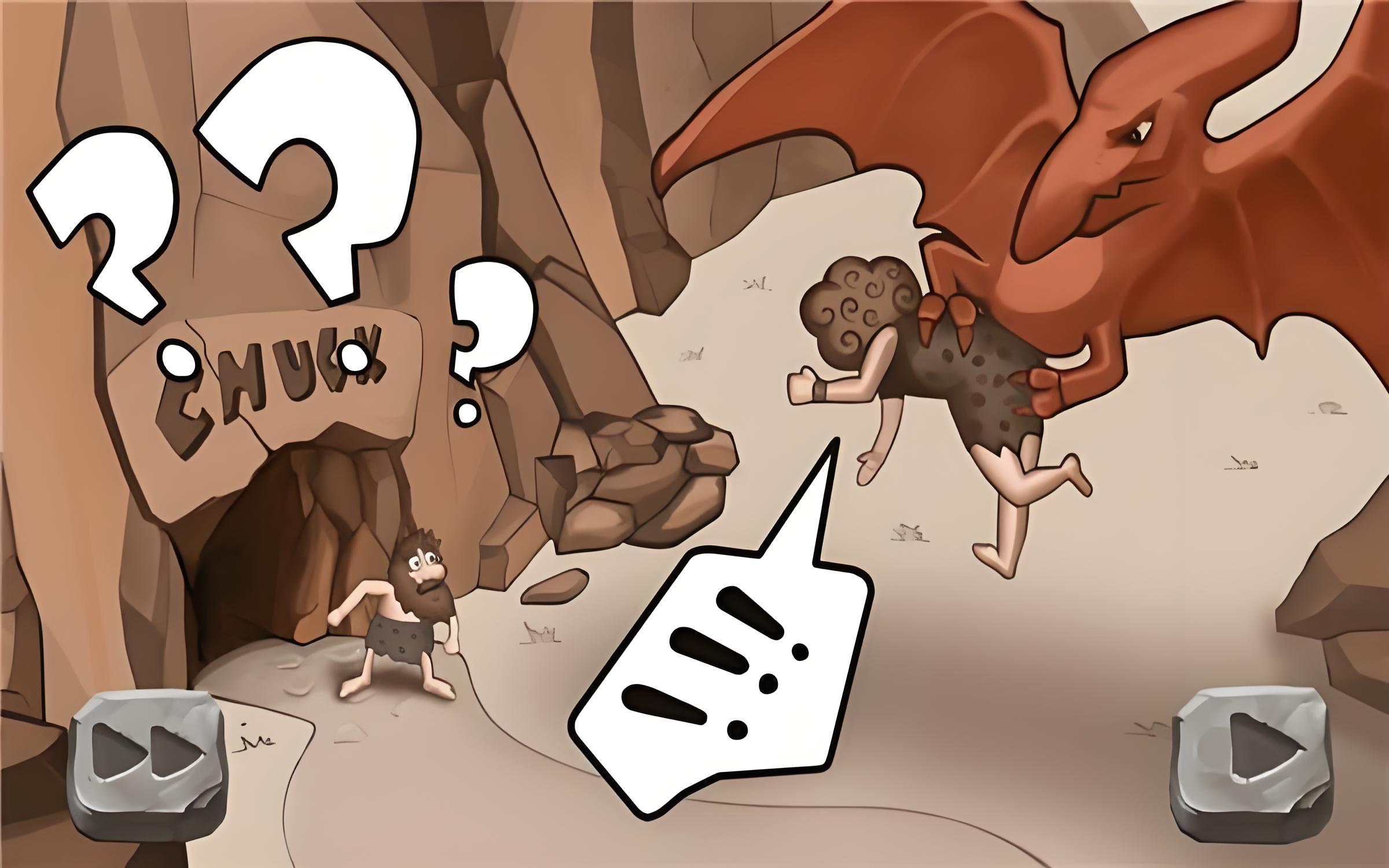 怀旧很老的一个横版原始人游戏盘点