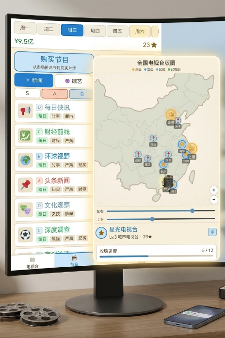 电视台模拟游戏手机版上线时间定了吗 电视台模拟手游上线时间盘点截图