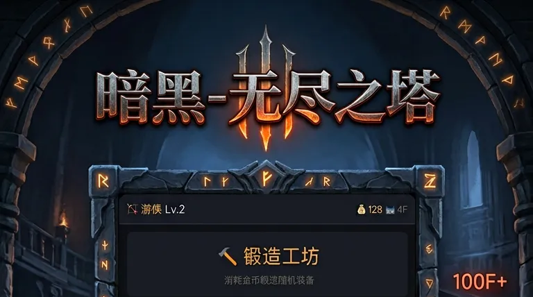 暗黑无尽之塔手游安卓下载分享 暗黑无尽之塔游戏手机版哪里下载好截图