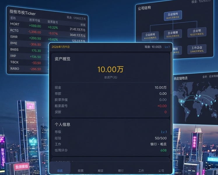经济模拟大亨游戏手机版上线时间什么时候 经济模拟大亨手游上线时间盘点截图