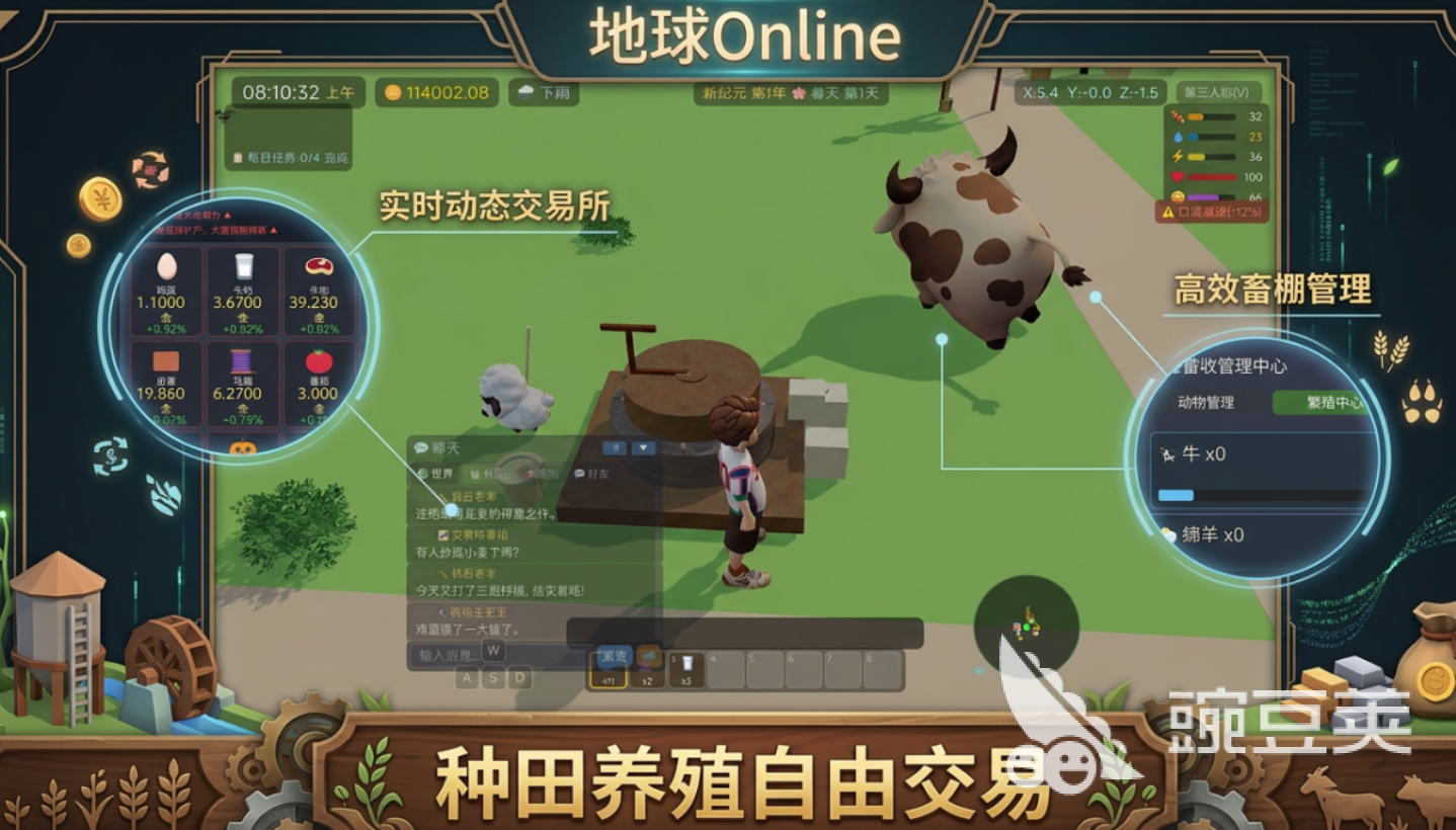 地球Online游戏分享 2026年火爆的不用钱地球模拟游戏介绍截图