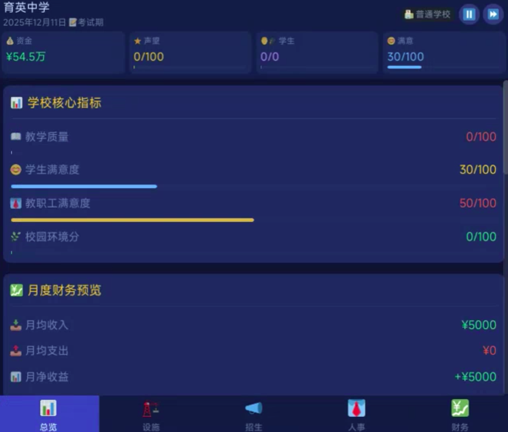 学校帝国模拟器手游安卓下载 学校帝国模拟器游戏手机版最新预约下载安装链接