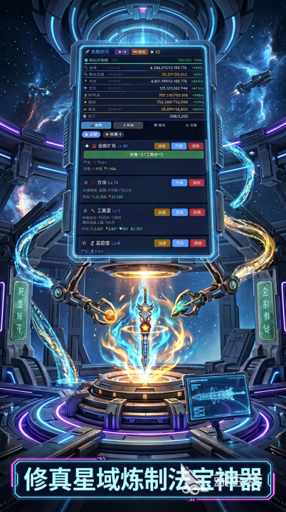 星舰纪元万倍轮盘系统 星舰纪元最新版本万倍轮盘功能下载截图