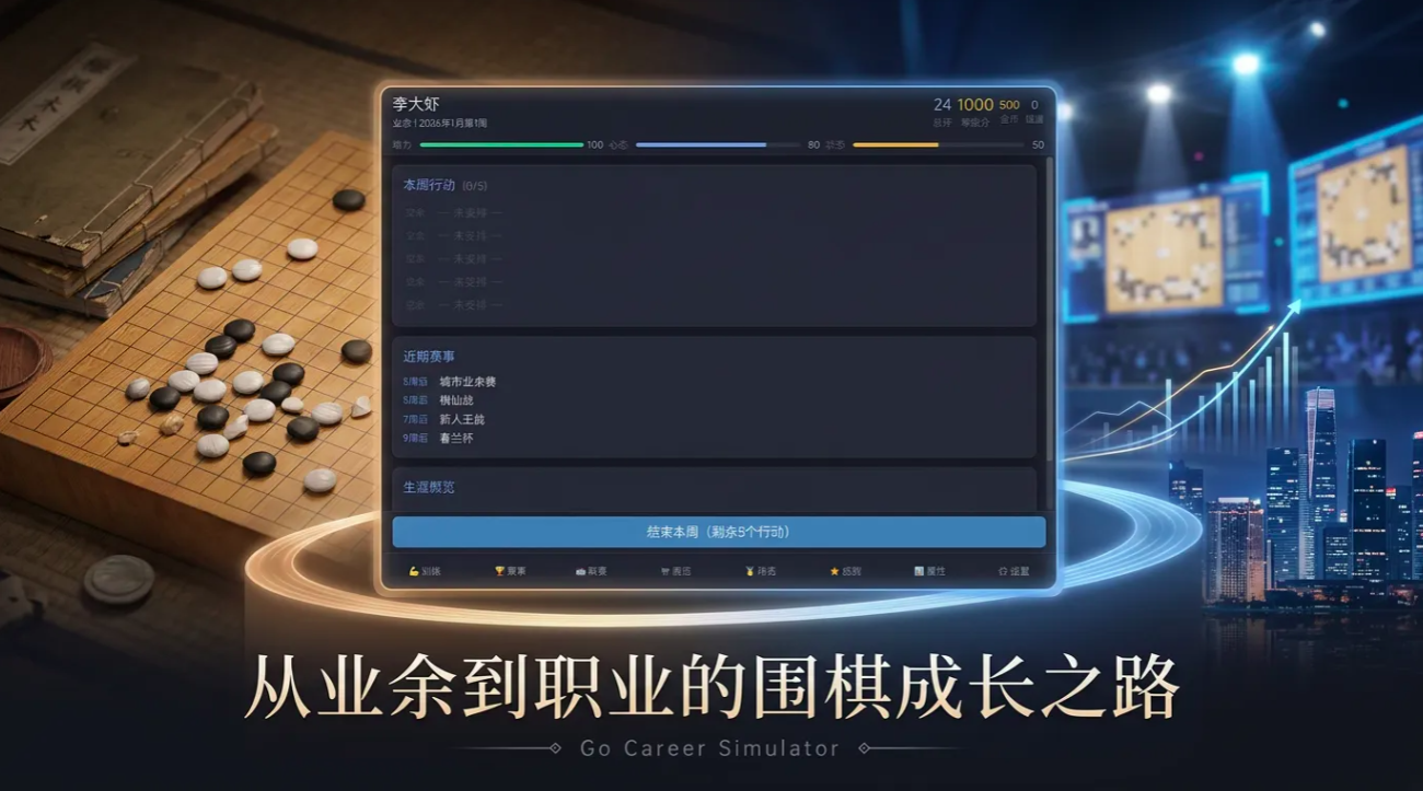 围棋生涯手游安卓下载 围棋生涯最新预约下载安装链接截图