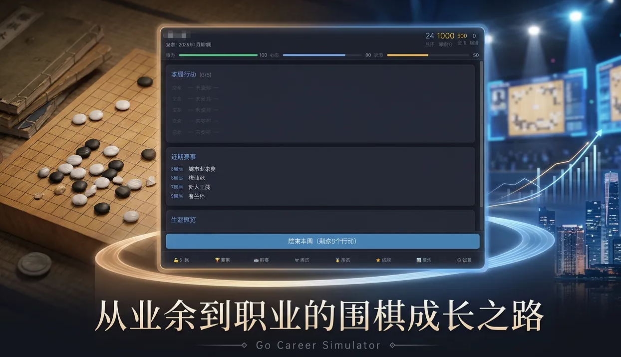 围棋生涯手游安卓下载地址推荐 围棋生涯游戏手机版下载渠道分享截图