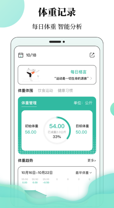 每天记录体重的app有哪几款 每天记录体重的app分享