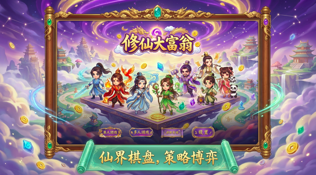 2026大富翁游戏手机版有哪几款 5款不用钱的大富翁手游介绍