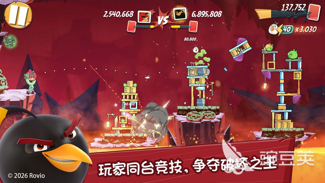 愤怒的小鸟耐玩归来 破坏力机制与物理效果深度解析截图