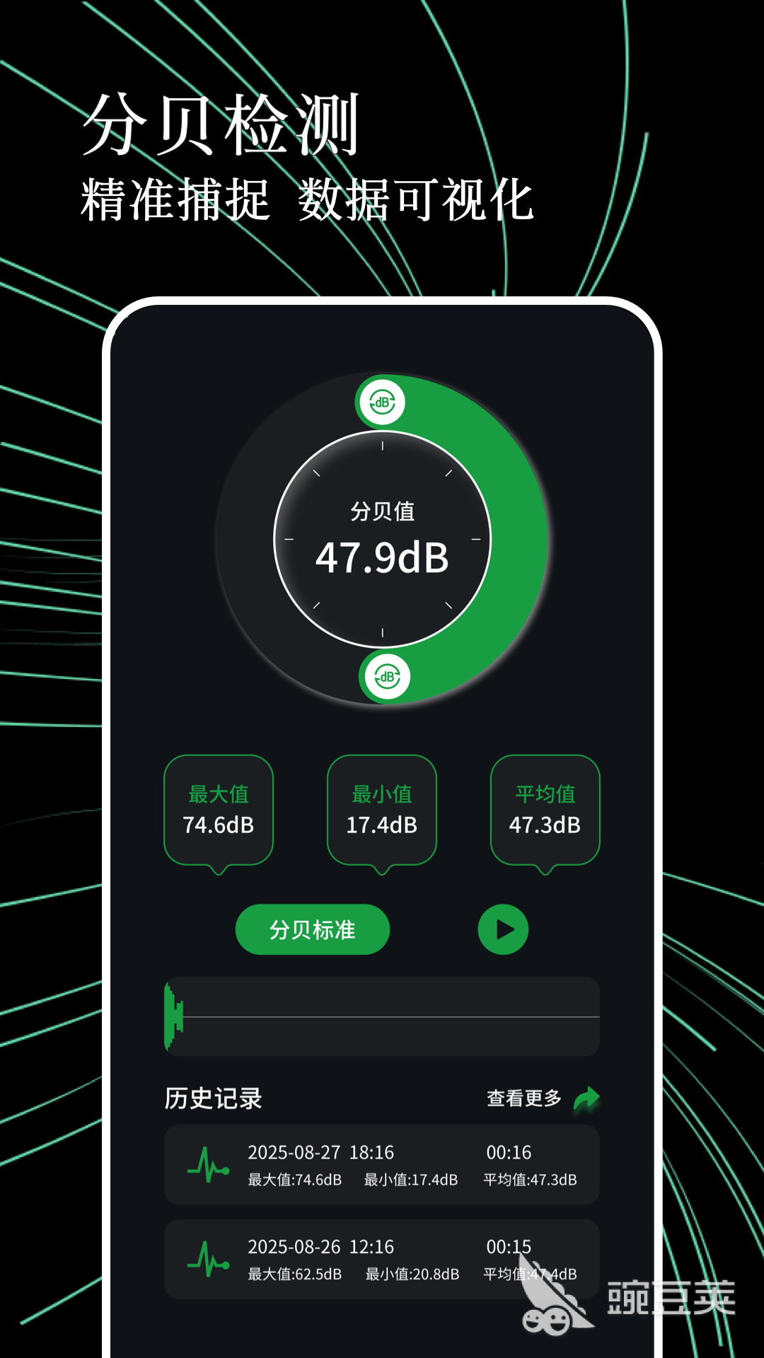 分贝测试App分享｜精准测量噪音分贝值的实用工具对比截图