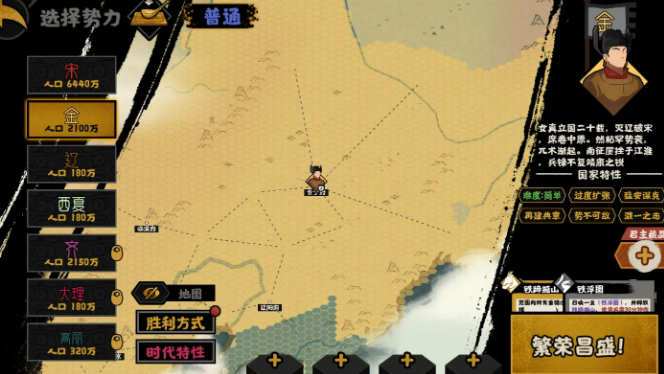 无悔华夏宋金势力盘点 无悔华夏宋金势力怎么样