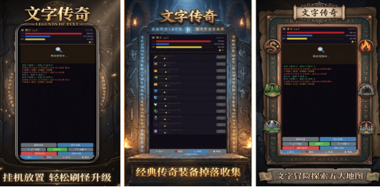 有没有好玩的文字传奇手游
