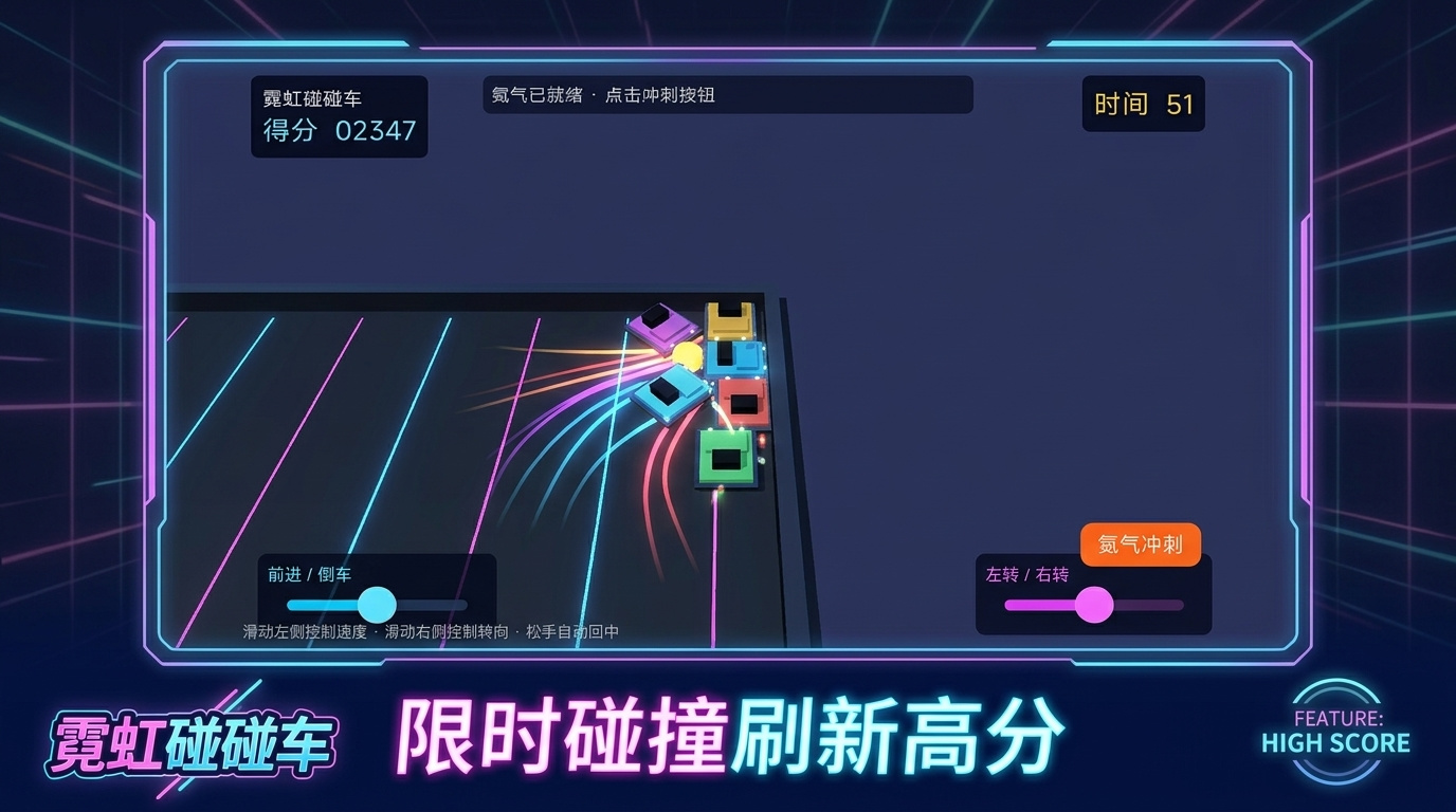 霓虹碰碰车下载安装链接推荐 霓虹碰碰车游戏手机版哪里下截图