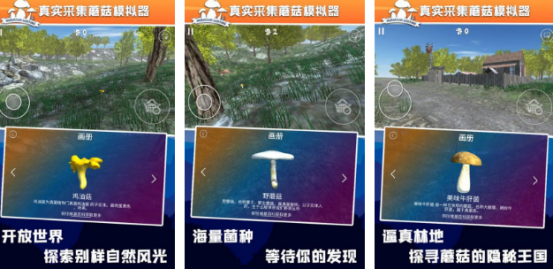 有趣的采蘑菇的游戏有哪几个