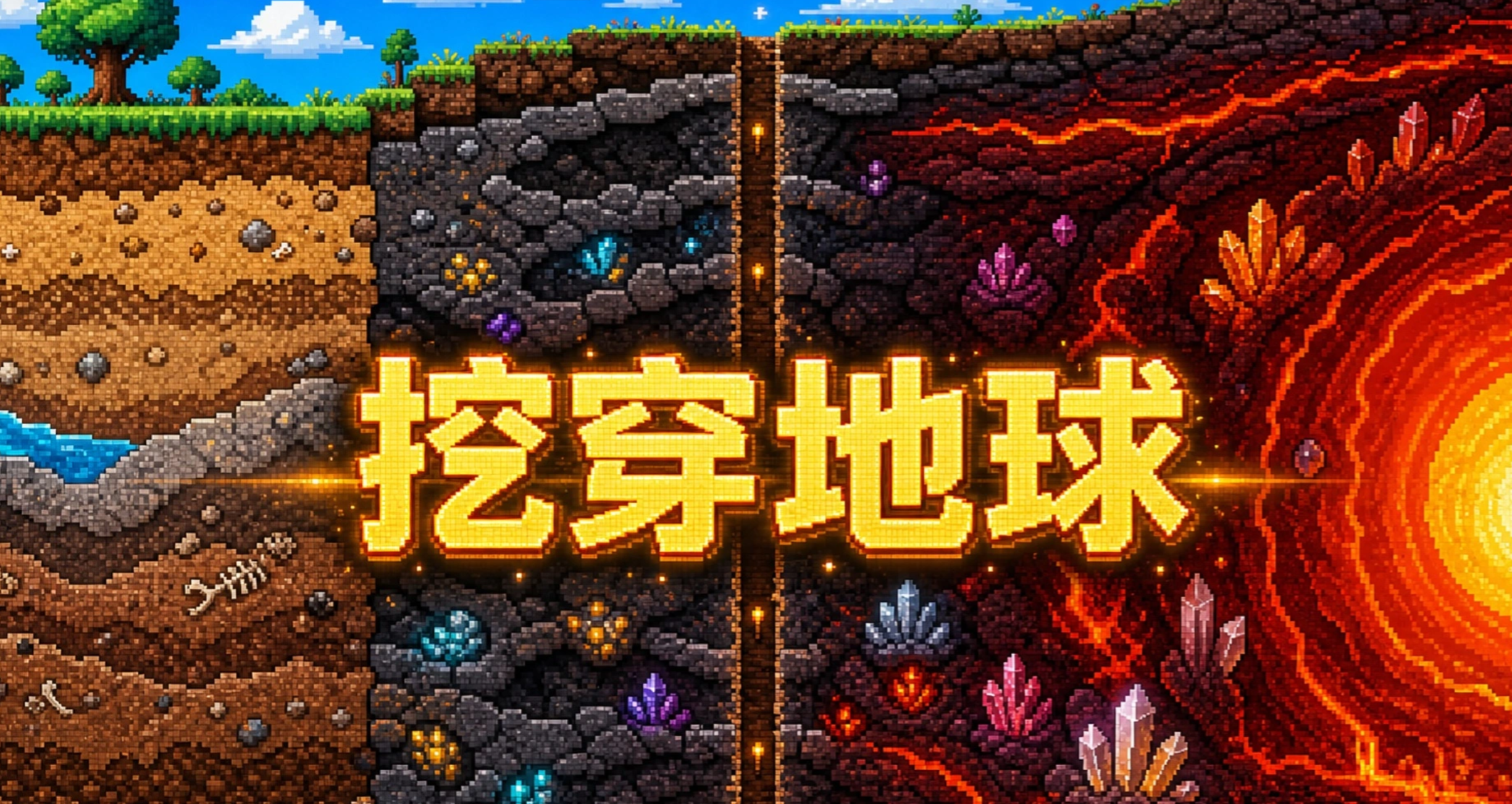 挖穿地球冒险游戏下载安装链接汇总｜最新版本安卓iOS免安装直连入口截图