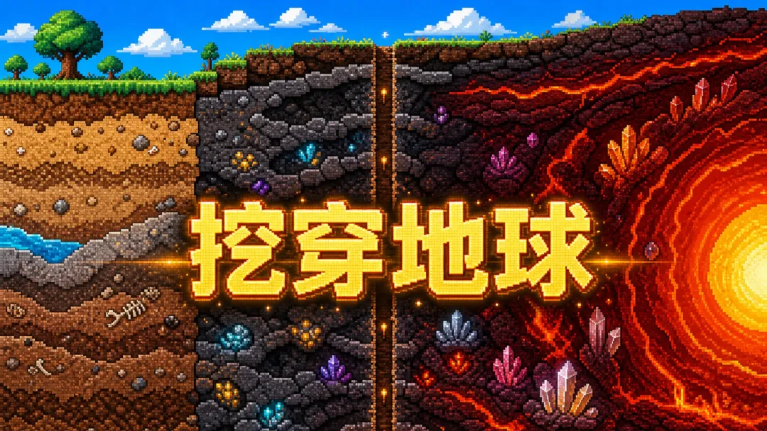 挖穿地球冒险游戏下载渠道有哪几款 挖穿地球游戏下载渠道及游戏内容详解截图