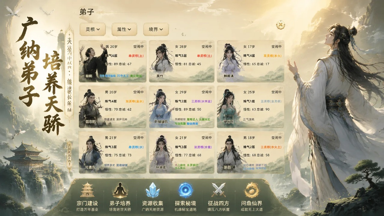模拟宗门下载渠道有哪几款 模拟宗门预约下载渠道指引截图
