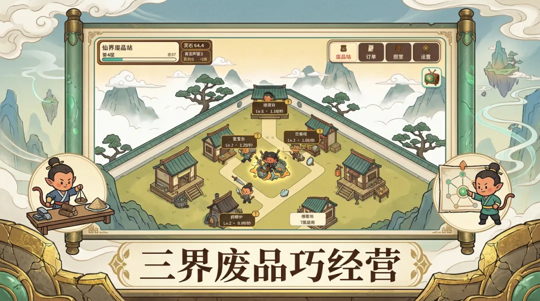 仙界废品站下载安装链接在哪里 仙界废品站不用钱下载分享截图