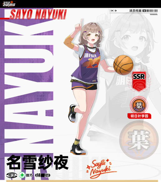 篮球少女飞跃巅峰名雪纱夜怎么样 篮球少女飞跃巅峰游戏手机版名雪纱夜盘点
