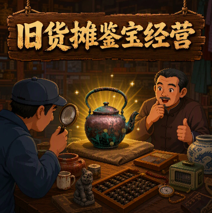 旧货摊鉴宝经营下载预约教程